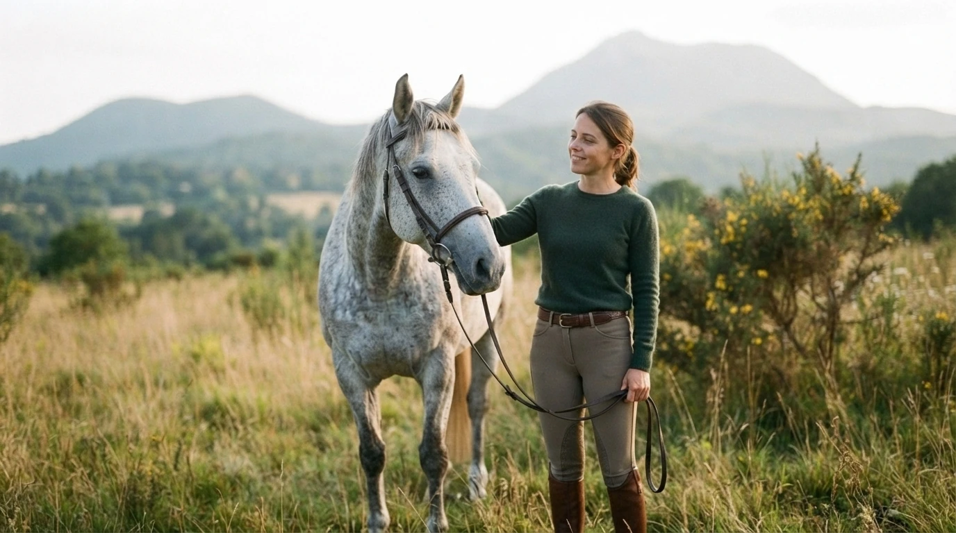 Cours d'équitation à Mons, Puy-de-Dôme