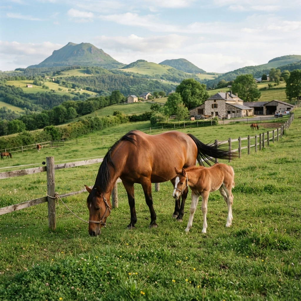 Élevage de chevaux au Écurie de la Condesa, Mons